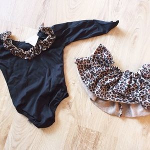 2 piece 18M jaguar print